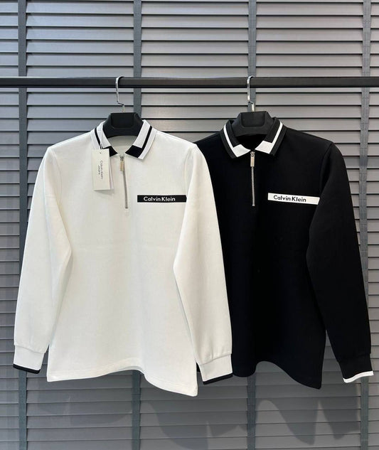 Polo Zippé Calvin Klein