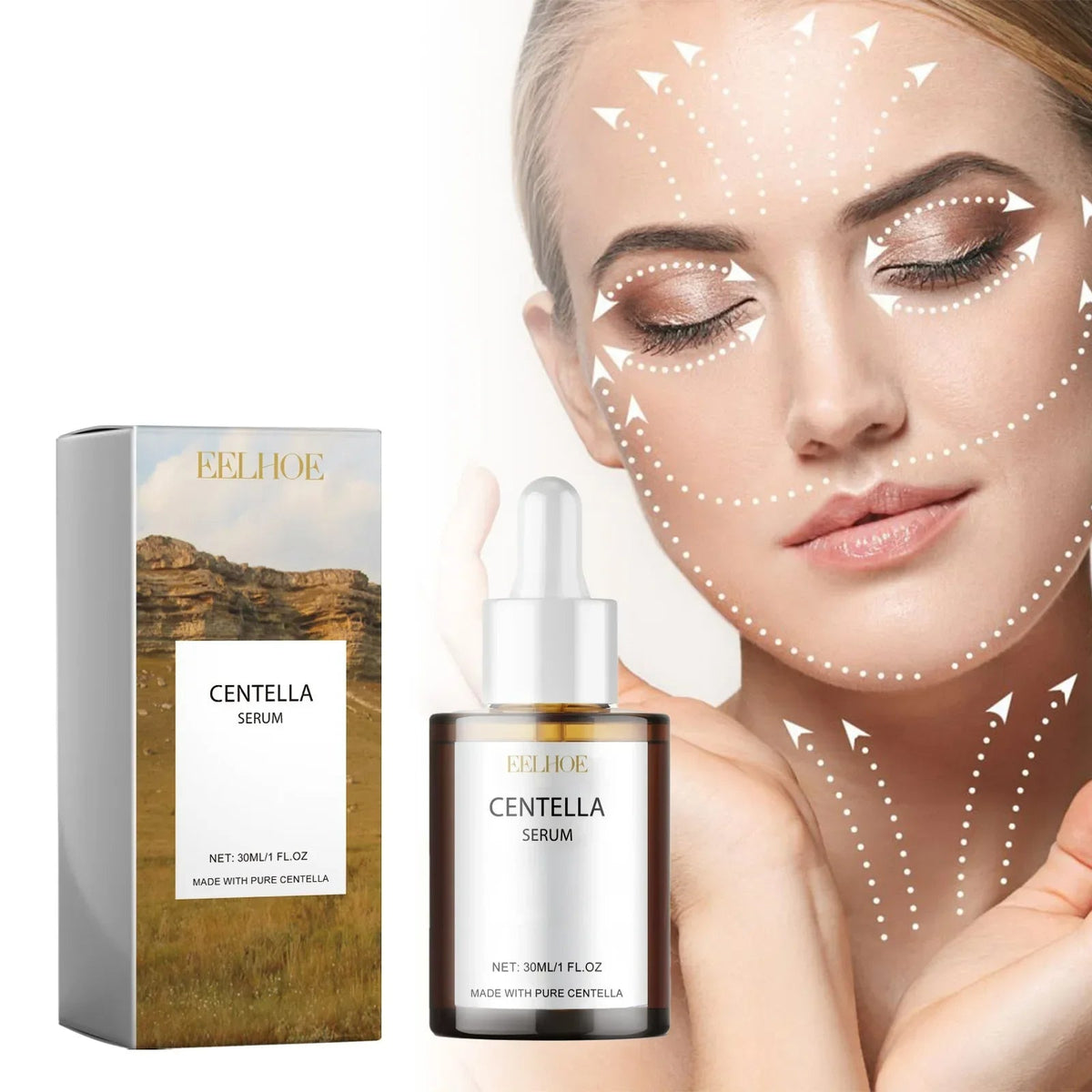 Centella Asiatica Hydrating Serum -Anti Wrinkle Serum Serums Skincare 30M-2026🌿
