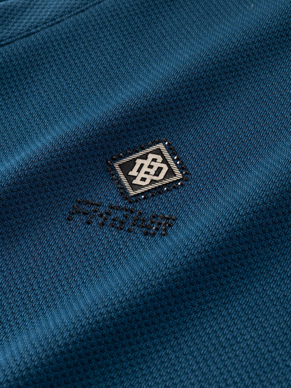 Brave Valvet Men’s Premium Full-Sleeve Textured Polo T-Shirt –  2026✨