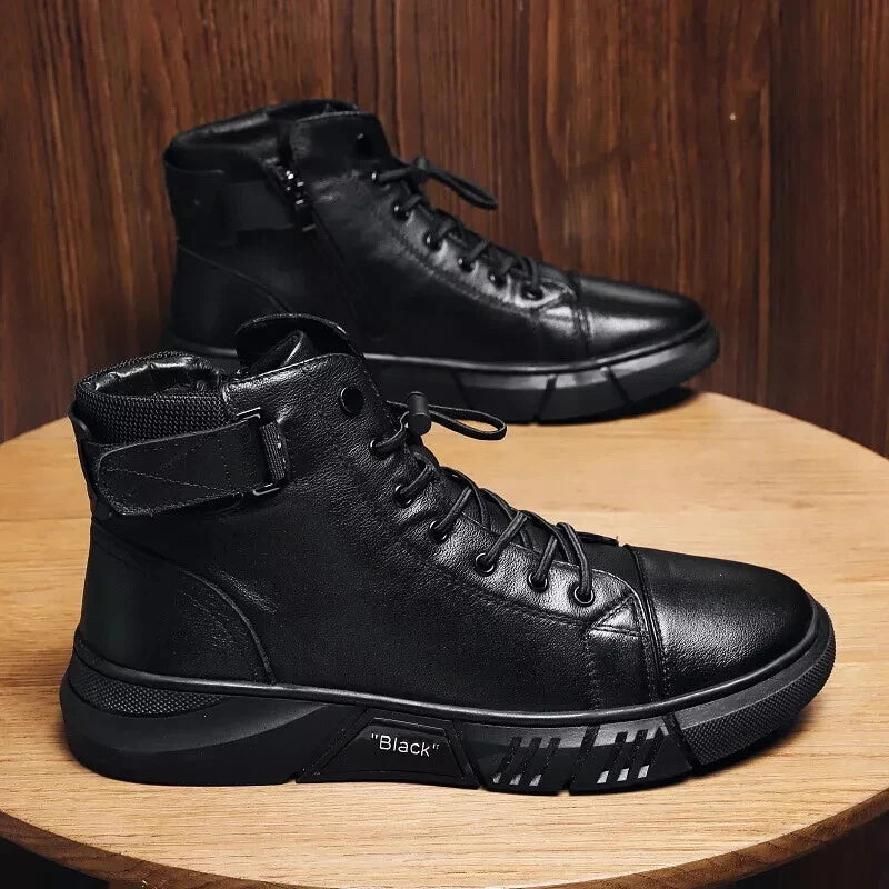 👞 The Black Boot That Defines Confidence