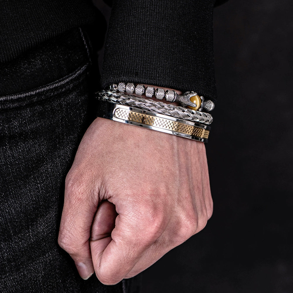Men’s Bracelet Three In One  2026 ✨