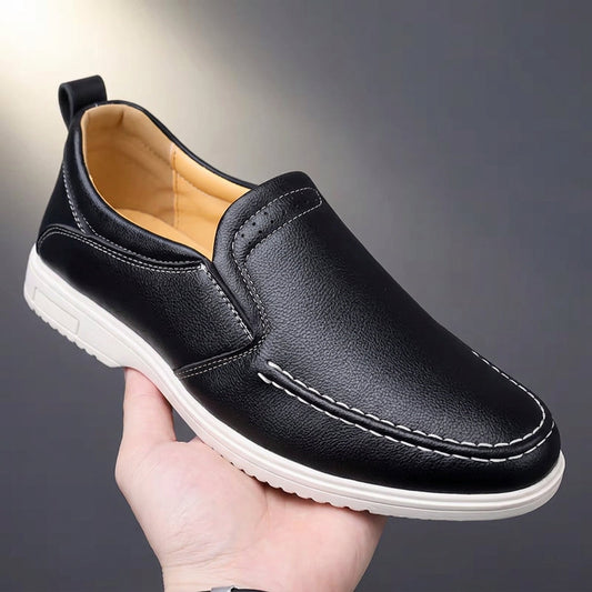 Black  Class Shoes for Men Italianne –2026👟