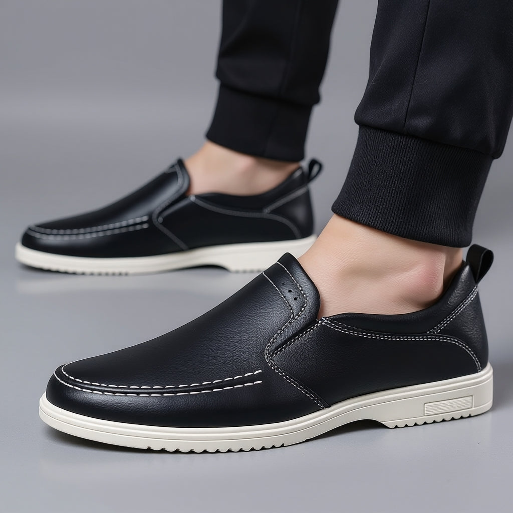 Black  Class Shoes for Men Italianne –2026👟
