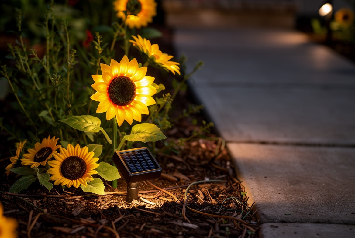 🌻 Premium Garden Decoration 2026 — Elegant Solar Lights ✨