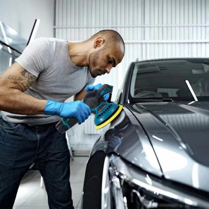 🚗✨ REAIM Cordless Buffing Machine Set – 1200W Heavy Duty Multi-Function Car Polisher