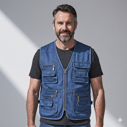 Men’s Outdoor Lightweight Multi-Pocket Vest-Hking Viste2026🔥