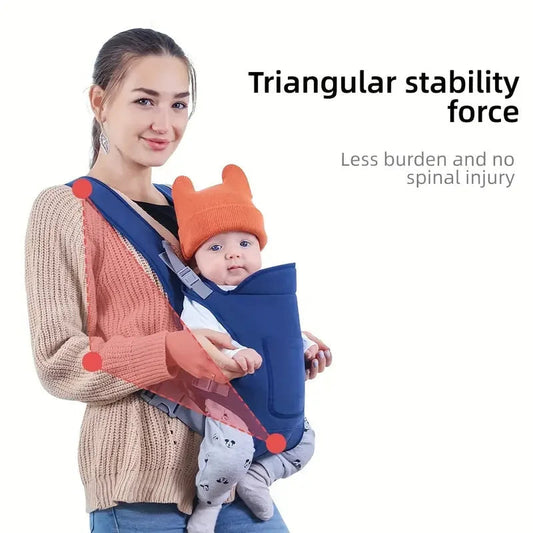 Multifunctional ergonomic baby carrier with 4 positions