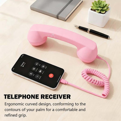 ☎️ Retro telephone handset with Type-C interface 📞
