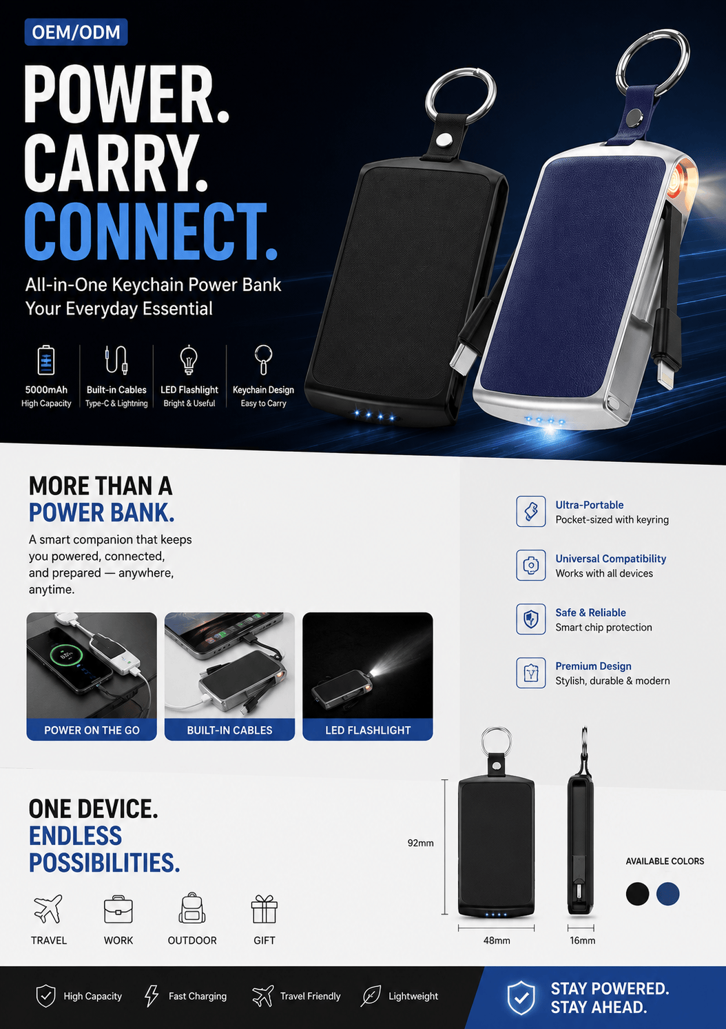 Chargeur Portable Compact avec Allume-Cigare Super Fast Charger 2026