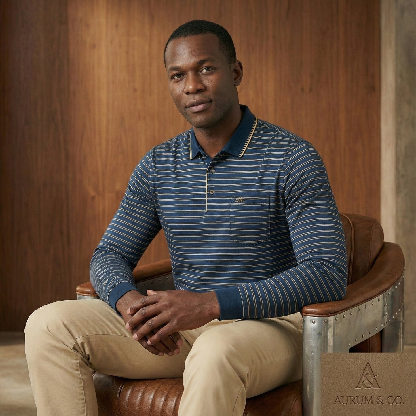 Men’s Premium Full-Sleeve  Polo  –  2026✨