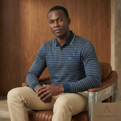 Men’s Premium Full-Sleeve  Polo  –  2026✨