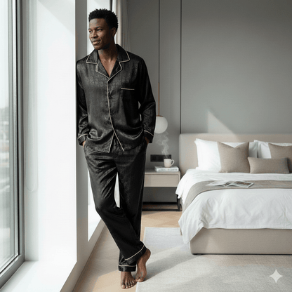 LUXURY WHITE MEN'S PAJAMAS -2026✨