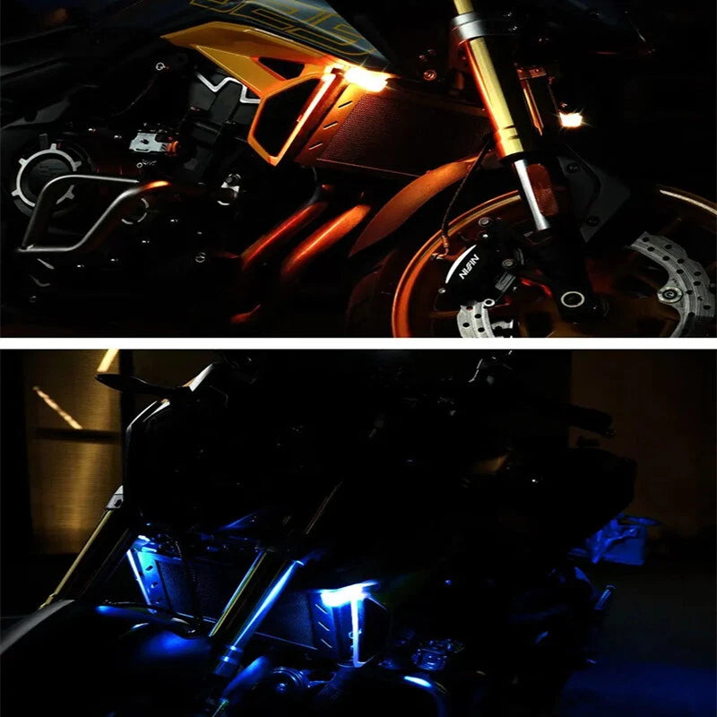 Remote Control Weirless Aircraft light For Bike & Cars(2pairs)