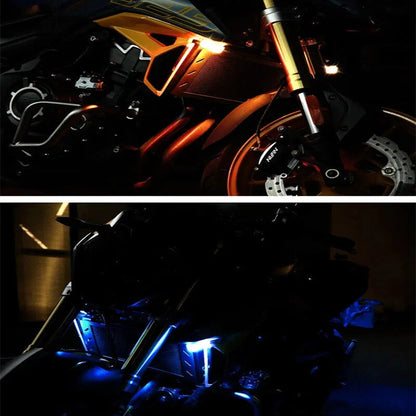 Remote Control Weirless Aircraft light For Bike & Cars(2pairs)