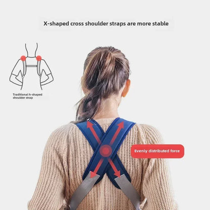 Multifunctional ergonomic baby carrier with 4 positions