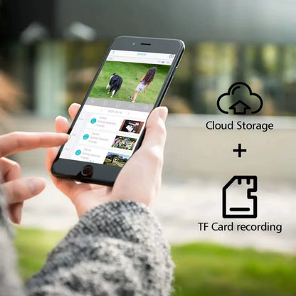Surveillance intelligente rotative à trois têtes