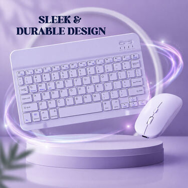 Wireless Rechargeable Keyboard With Mouse
