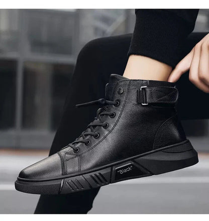 👞 The Black Boot That Defines Confidence