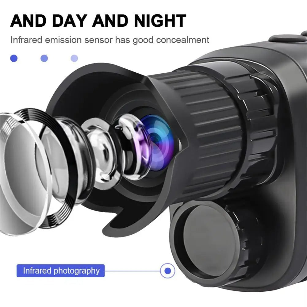 🔭 2-in-1 Night Vision Telescope 2026 – See Clearly in Total Darkness!🌙