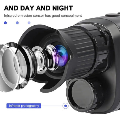 🔭 2-in-1 Night Vision Telescope 2026 – See Clearly in Total Darkness!🌙