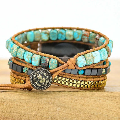Turquoise Boho Smartwatch Band - For woman🌴