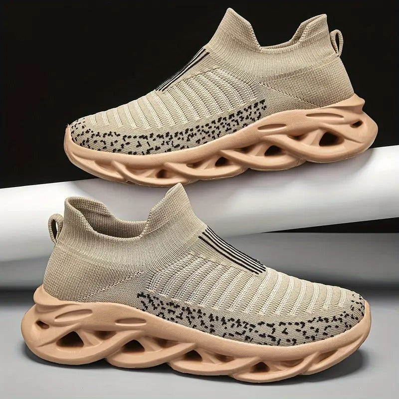 Men's Hollow-Sole Slip-On Sneakers – Lightweight & Breathable2026✅