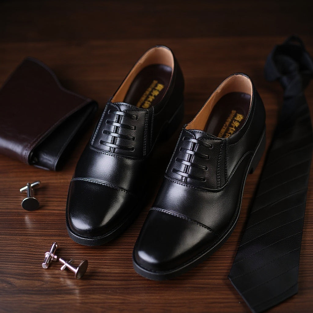 Professional Black Shoe — Where Class Meets Confidence 💎
