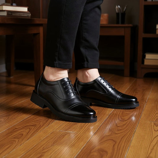 Professional Black Shoe — Where Class Meets Confidence 💎