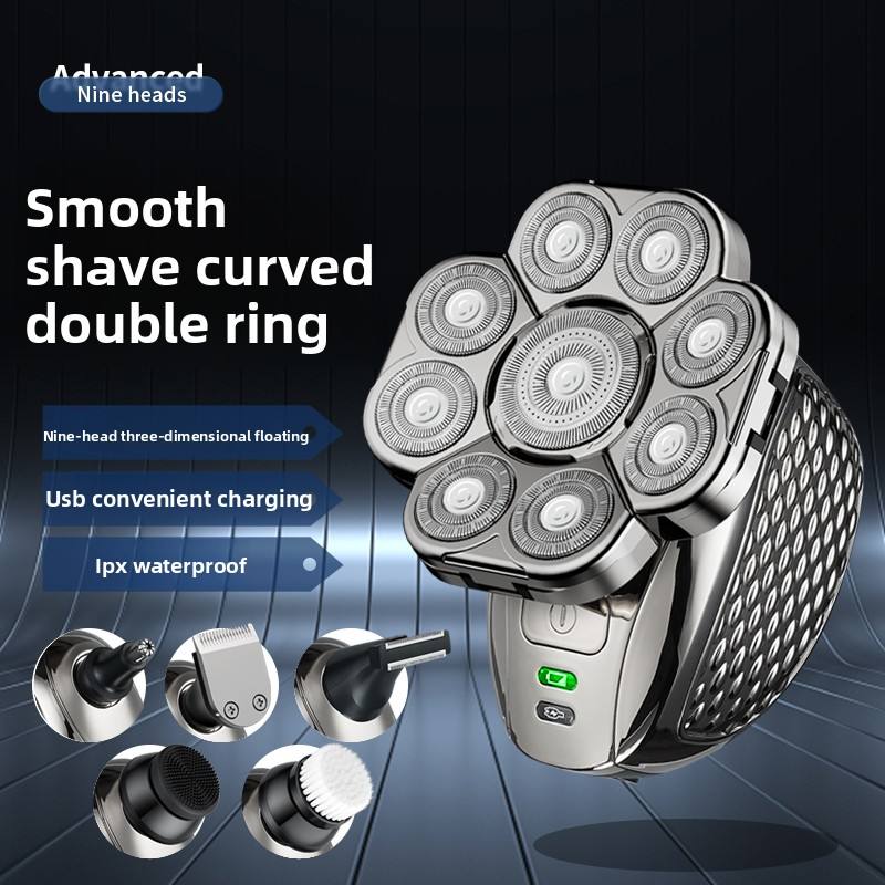 ⚡Waterproof & Rechargeable Electric Trimmer 🔋